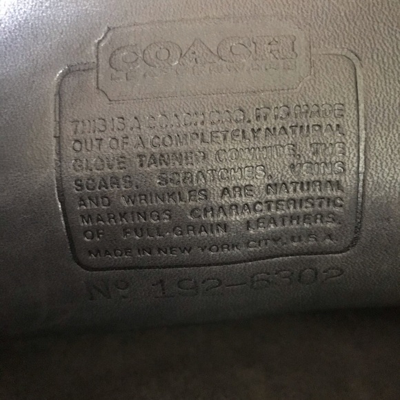 RARE Vintage NYC Coach Saddle Bag - Picture 11 of 15